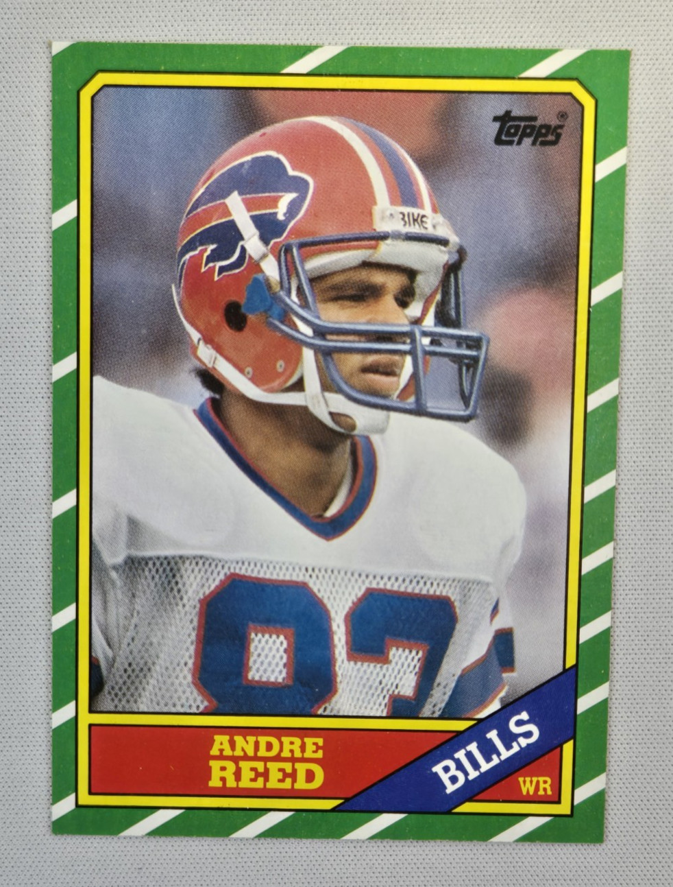 1986 Topps #388 Andre Reed RC Buffalo Bills Rookie NFL