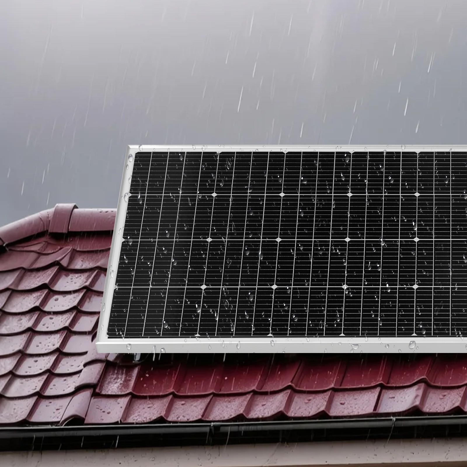 VEVOR 400W 12V Complete Solar Power Kit Solar Panels Battery Controller Inverter