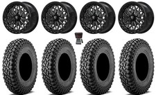 MSA Bolo Bdlk 15" Wheels Bk+38mm 32" Incursion A/T Tires Ranger 1500&Xpedition