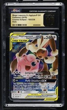 Mega Lopunny & Jigglypuff Gx 165/236 Holo Cosmic Eclipse Pokemon CGC 10 Pristine on eBay