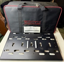 Voodoo Lab Dingbat Pedalboard Medium Barely Used w/ Case, Brackets & Manual
