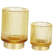 Makeup Brush holder Organizer, Crystal Glass Toothbrush Holders, S L Glod