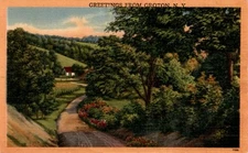 GROTON NY, TICHNOR BROS., INC., BOSTON, MASS. Postcard