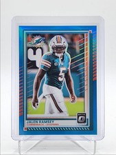 JALEN RAMSEY 2025 DONRUSS OPTIC FOOTBALL AQUA PRIZM DOLPHINS /349 Q4588
