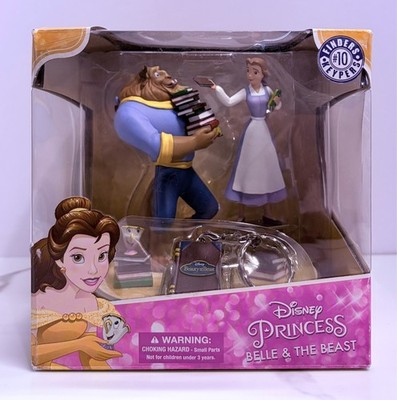 Disney Princess Belle & The Beast Figure Finders Keypers New