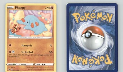 PHANPY 086/185 COMMON VIVID VOLTAGE POKEMON LIGHTLY PLAYED