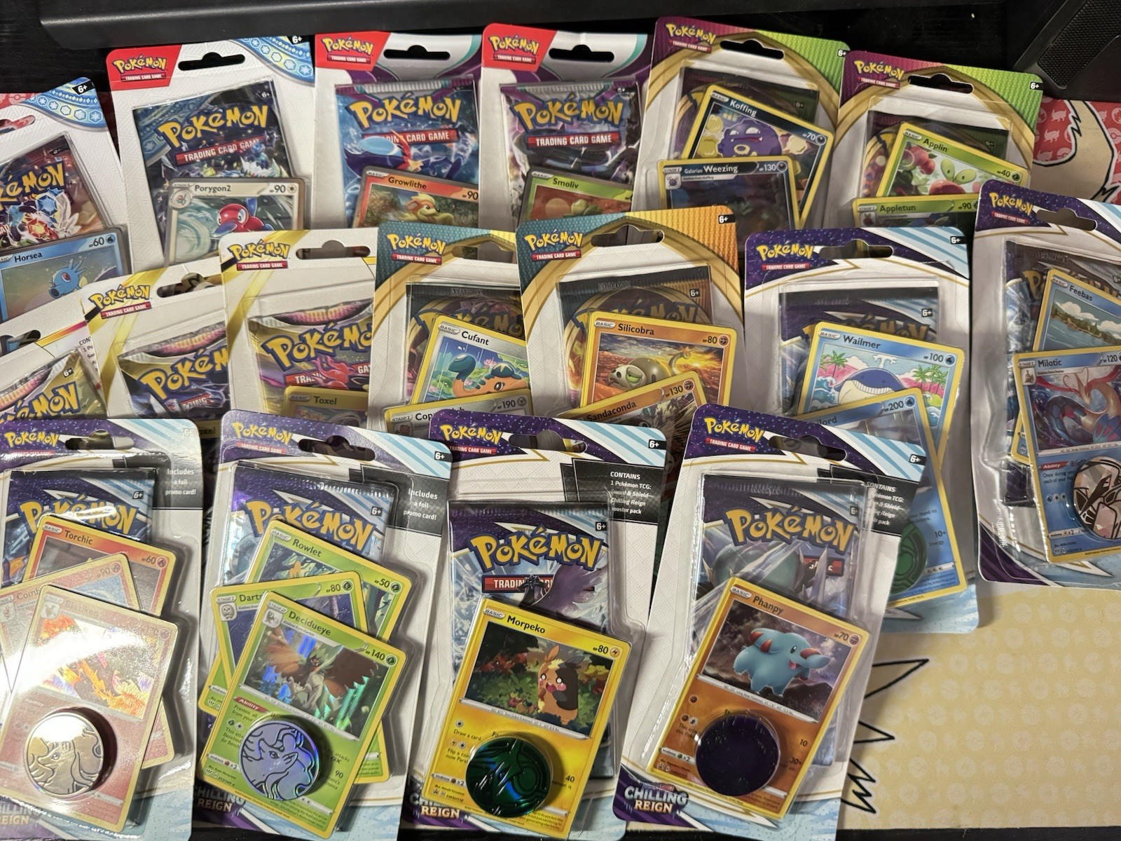Pokemon Blister Pack Lot!!!