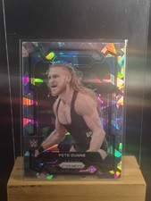 2024 Panini Prizm WWE Cracked Ice Prizm #131 Pete Dunne Wrestling Card