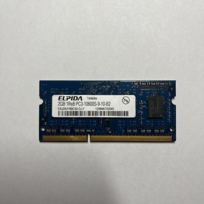 2GB DDR3 PC3-10600S Elpida EBJ20UF8BCS0-DJ-F 1333 MHz Notebook Speicher