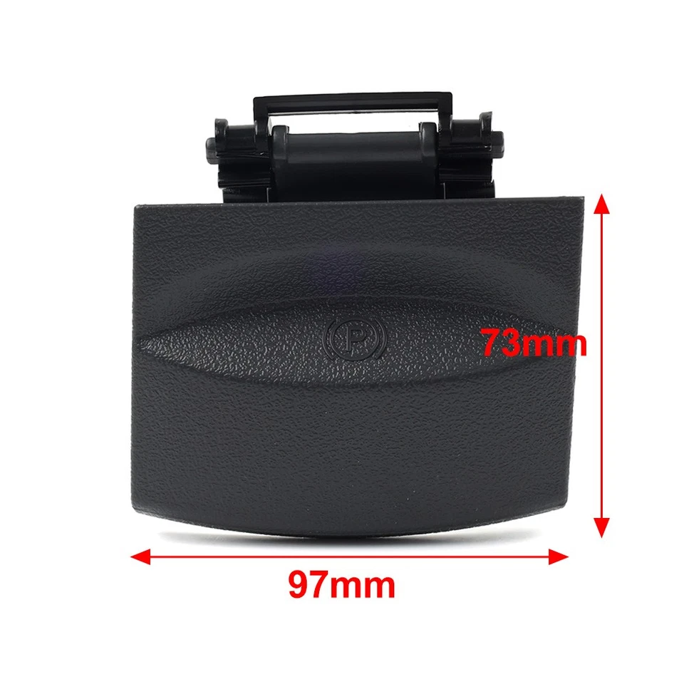 Black Parking Brake Pedal Release Handle For Dodge Durango Ram 1500 2500 3500 - Image 2 of 4