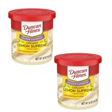 ( 2 Pack ) Duncan Hines Frosting, Creamy Lemon Supreme 16 Oz