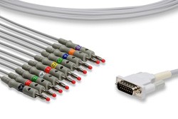 Replacement For WELCH ALLYN CP 150 DIRECT-CONNECT EKG CABLES