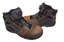 DANNER VICIOUS BOA MEN'S 10 D BROWN WATERPROOF COMPOSITE TOE WORK BOOTS 13800