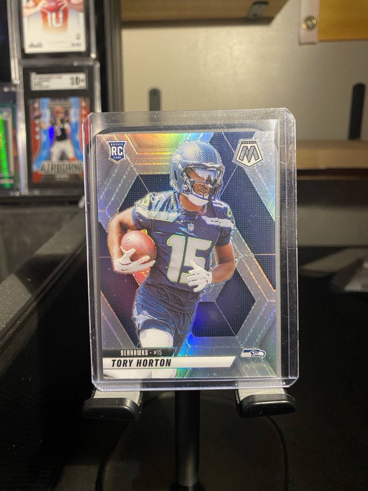 2025 Panini Mosaic - Tory Horton Silver (RC) #396