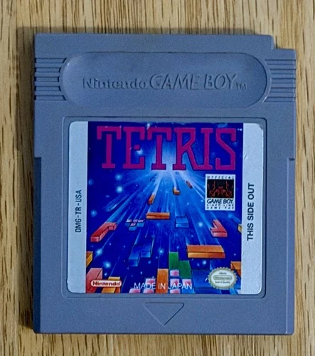 Tetris Nintendo Game Boy 1989 Authentic Cartridge