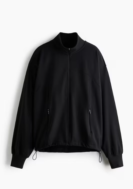 NWT H&M SPORTS TRACK JACKET WITH SOFTMOVE™