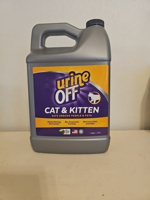 Urine Off Kitten & Cat Pet Stain Remover | Fresh Scent Carpet Cleaner | Bio E...