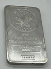 10 Ounce Silver Bar - Sunshine Mining 1985 - .999 Fine - Serial Number 0066838