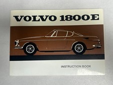 Vtg 1970 1971 1972 Volvo 1800e 1800 E Instruction Book Owners Manual A30 Vtg 1970 1971 1972 Volvo 1800e 1800 E Instruction Book Owners Manual A30