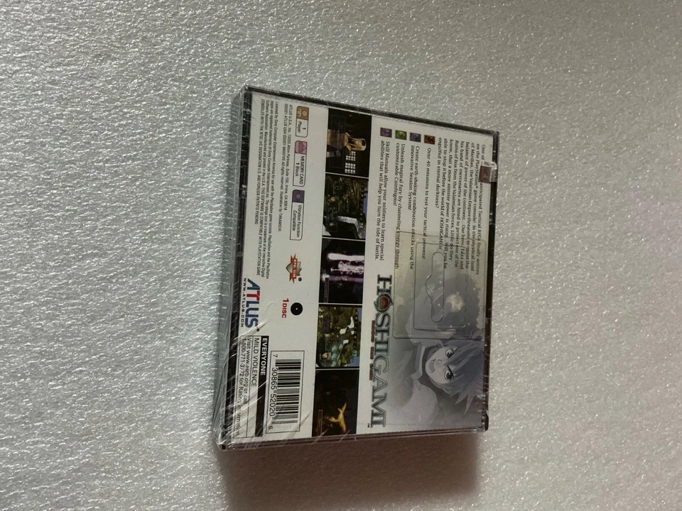 Hoshigami (PS1 PSX Playstation) BRAND NEW sealed ntsc USA big box see pics RARE - Image 2 of 4