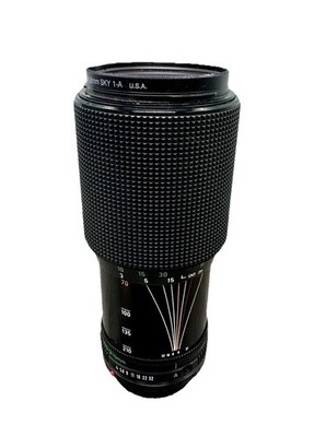 Canon FD 70-210mm f/4 Zoom Lens - Stuck Bent Tiffen Filter Ring - READ