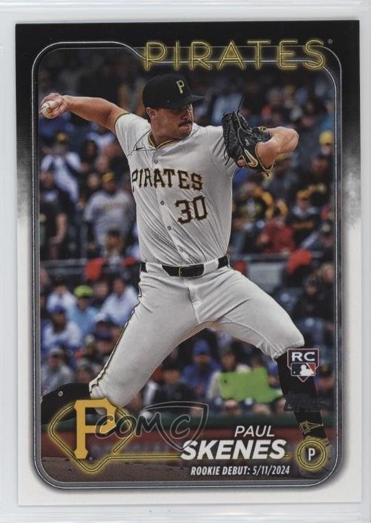 2024 Topps Update Rookie Debut Paul Skenes #US288 Rookie RC