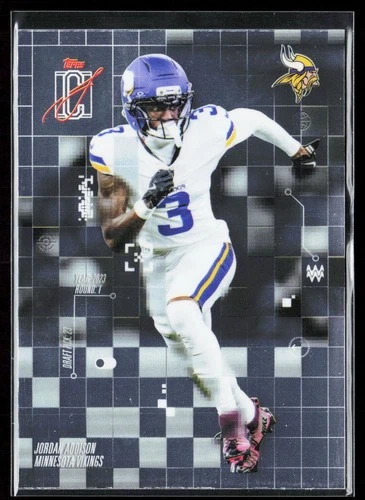 2025 Topps Signature Jordan Addison Base (RAW)