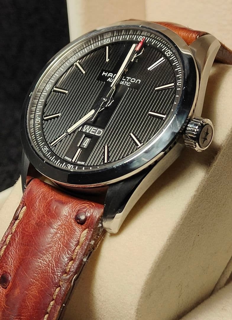 Hamilton Broadway Automatic Watch Jazzmaster Khaki - image 2