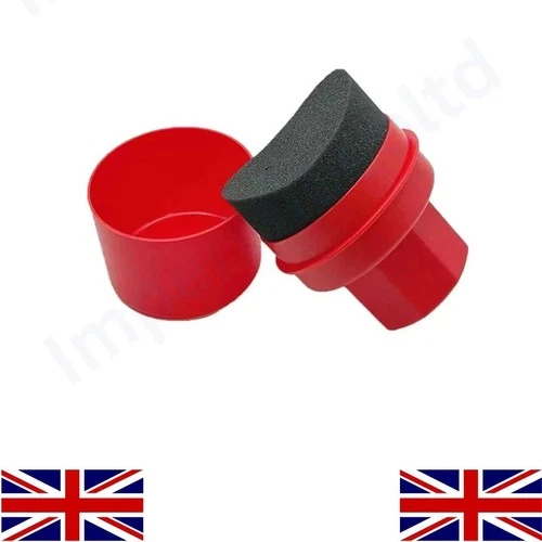 Tyre Dressing Applicator Perfect Shaped Detailing Tyre, Shine Sponge
