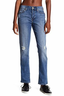 Level 99 Women's Morgan Slouchy Straight-Leg Distressed Jean