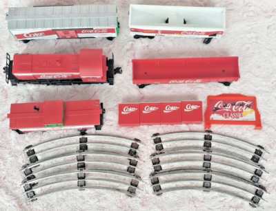 Vintage 1992 K-Line 027 Coca-Cola Express Train Set In Original
