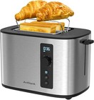 New Listing2-Slice Toaster w/ Digital Timer, 6 Settings, Warming Rack