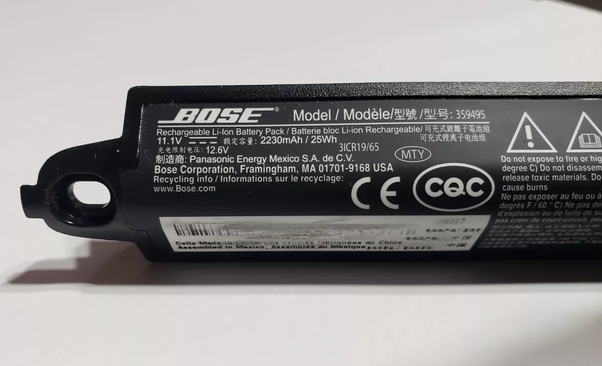 Bose soundlink color battery 2025