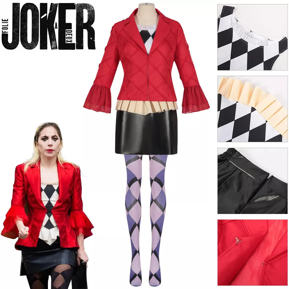 Joker Costume Harley Quinn E Joker Vestiti Halloween Costume Old