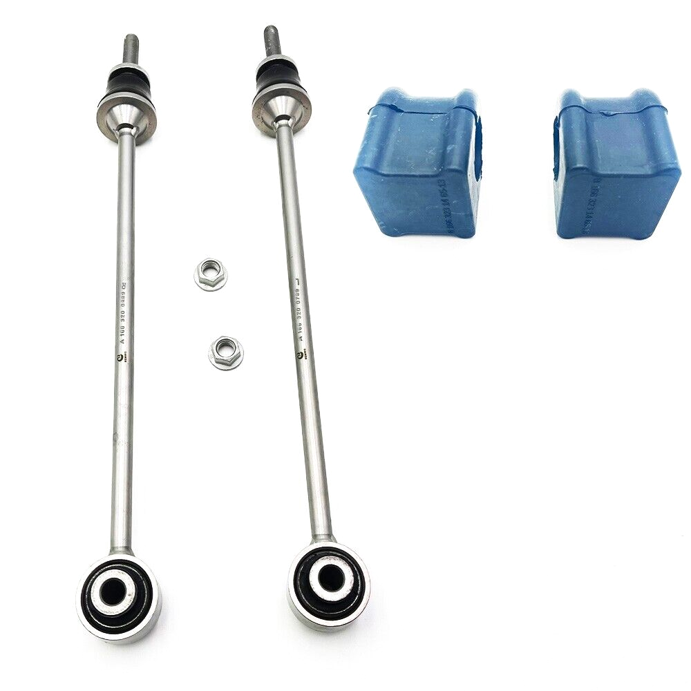Set of 4 Sway Bar Links &Bushings Front for Mercedes W166 X166 C292 ...