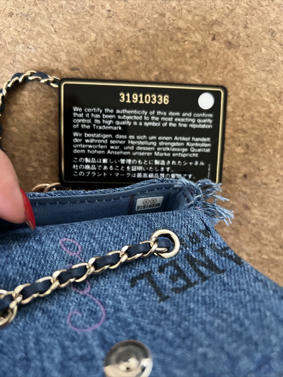 chanel denim bag 2022