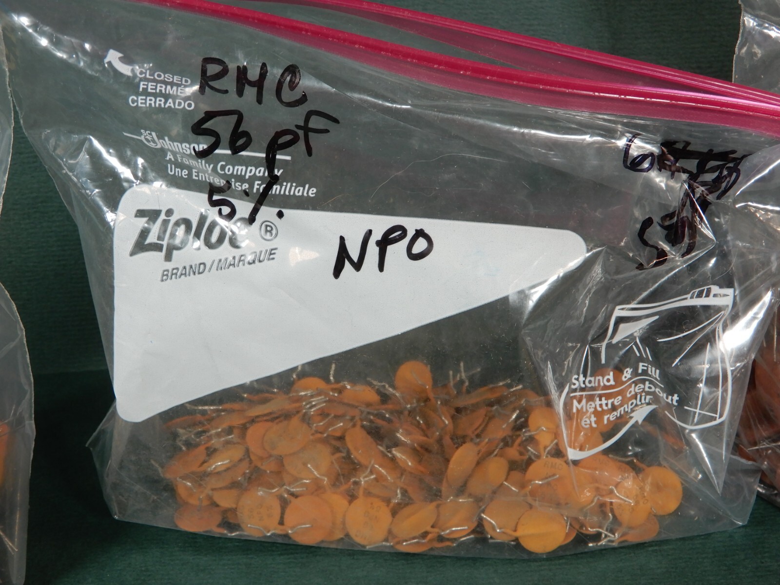 RMC Mial Ceramic Disc Capacitor Lot 4 Values Over 2 1/2 Pounds NOS #1