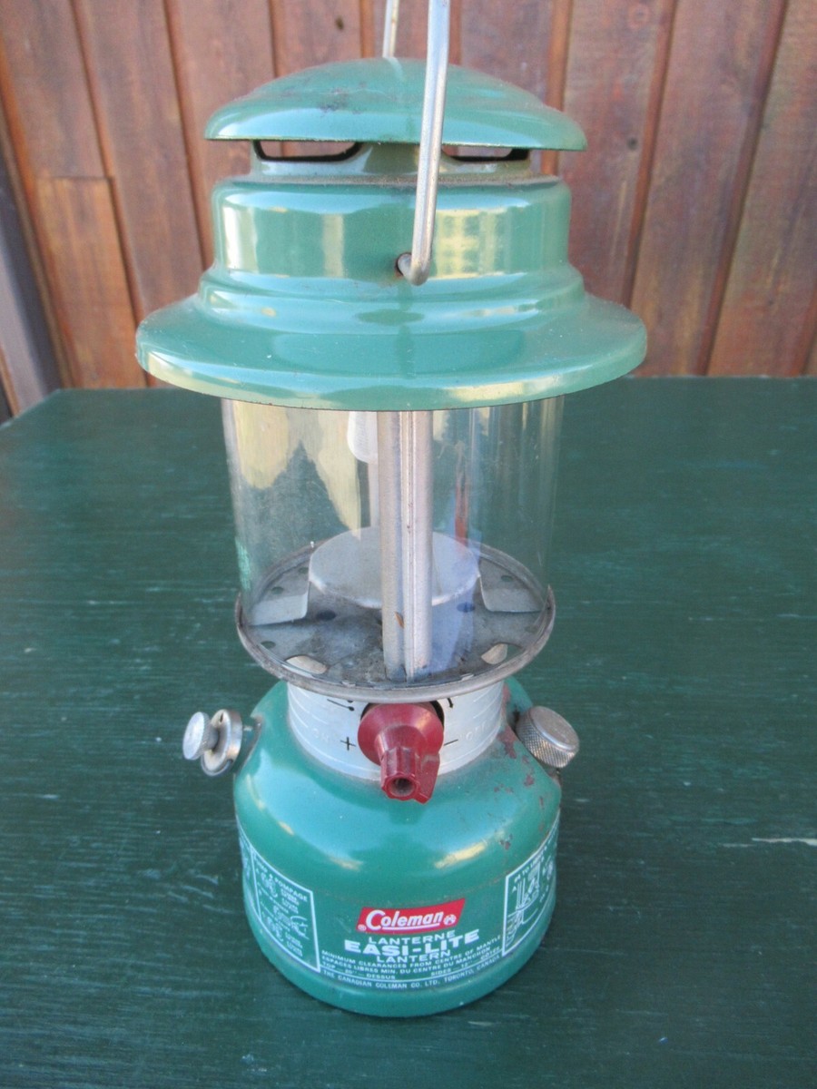 GREAT Vintage COLEMAN No 321B Lantern Easi-Lite Date 2 80