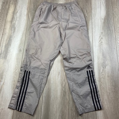 VINTAGE Adidas Pants Mens Small Gray 
