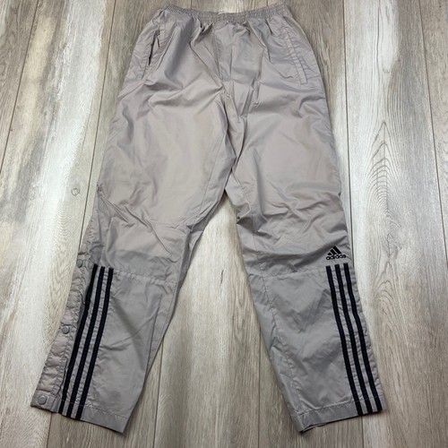 VINTAGE Adidas Pants Mens Small Gray 