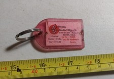 Vintage Hydraulics Unlimited Eaton CO Advertising Lenticular Flicker Keychain