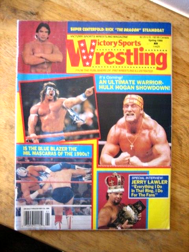 Vintage Dell Wrestling Superstars Magazin Frühling 1989 Sting Ultimate