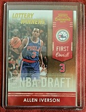 Panini Prizm UD Topps Chrome Refractor Gold AUTO Patch RC Allen Iverson