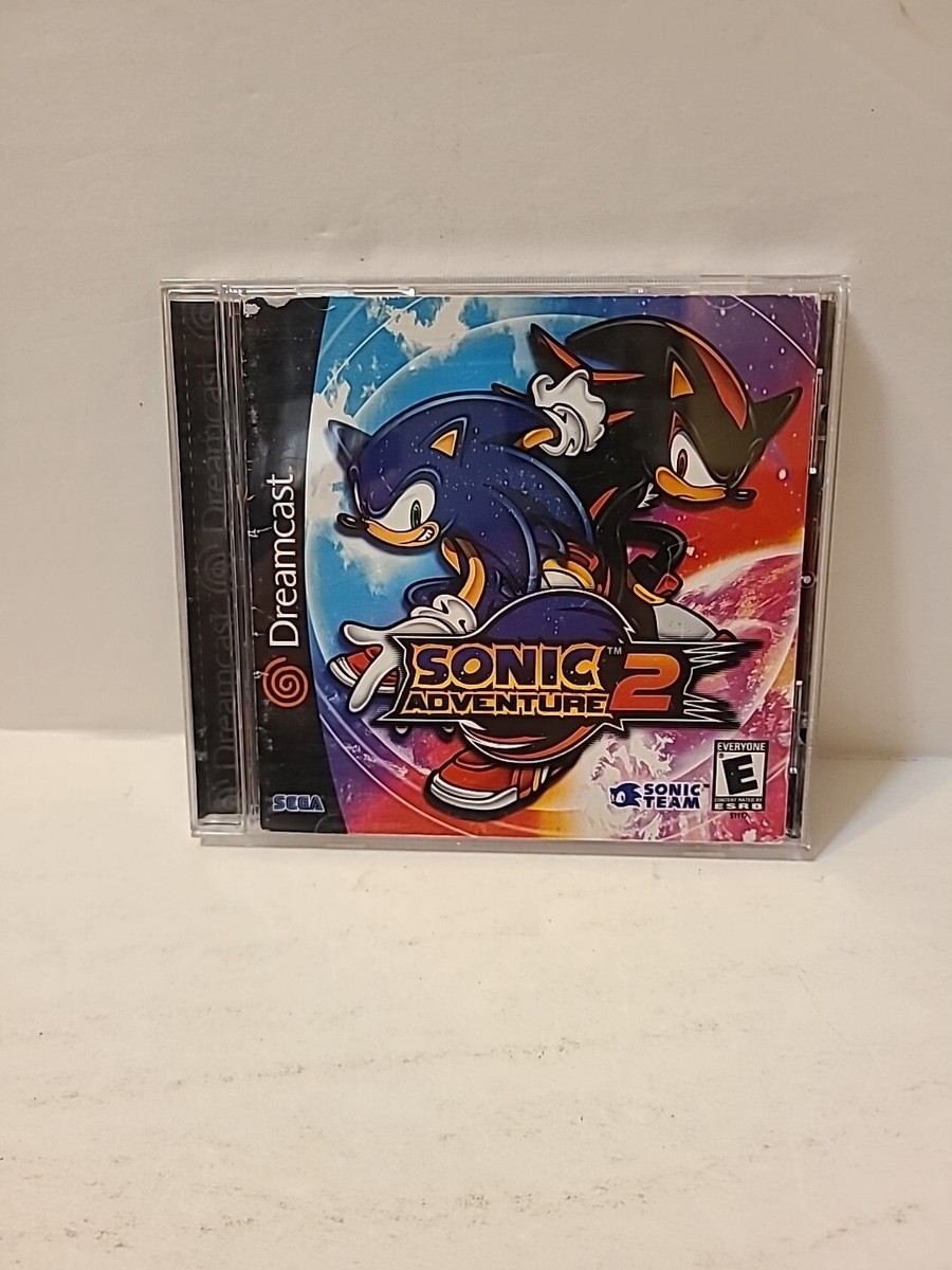 Sonic Adventure 2 (Sega Dreamcast, 2001) TESTED AND WORKS North