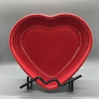 Fiesta Medium Heart Bowl in Scarlet | Fiestaware Red Candy Nut Salad Dish | NWT