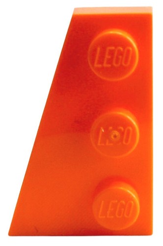 Lego 10 Stück Flügel Platte in orange 3x2 links Keil Keilabsatz 43723 Neu - Bild 2 von 3
