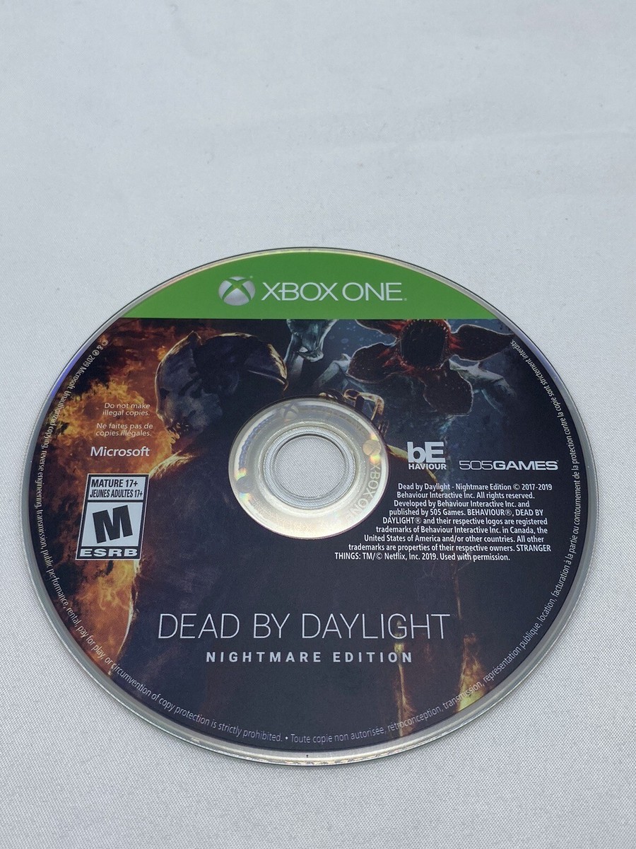 dead by daylight nightmare edition xbox Disk