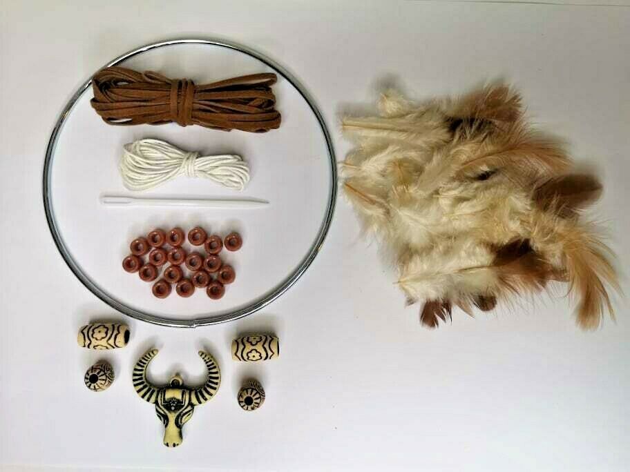 Make Your Own Dream Catcher Kit Set DIY Craft Wall Hanging Art Gift