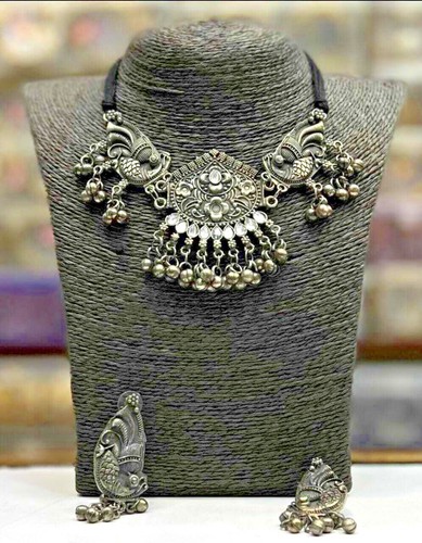 Ethnic Bollywood Style Design Silver 