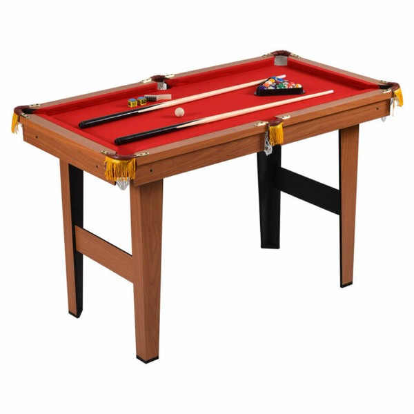 Durable Mini Tabletop Pool Table Game Billiard Set Bank Shot Cues Ball 48 Inch For Sale Online Ebay